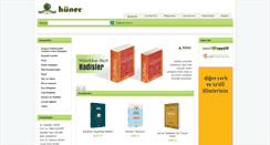 Desktop Screenshot of hunerkitabevi.com